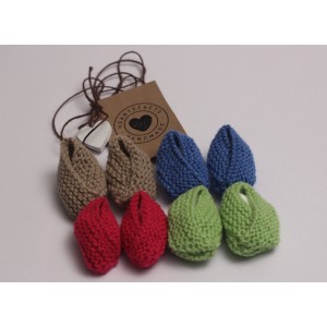 Baby Booties Colourburst 0-3 Mnths